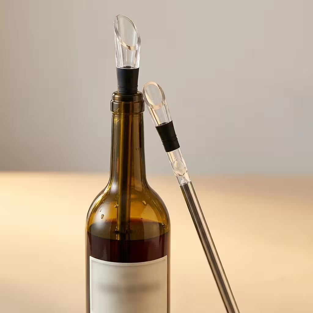 ChillFork stainless steel wine chiller stick